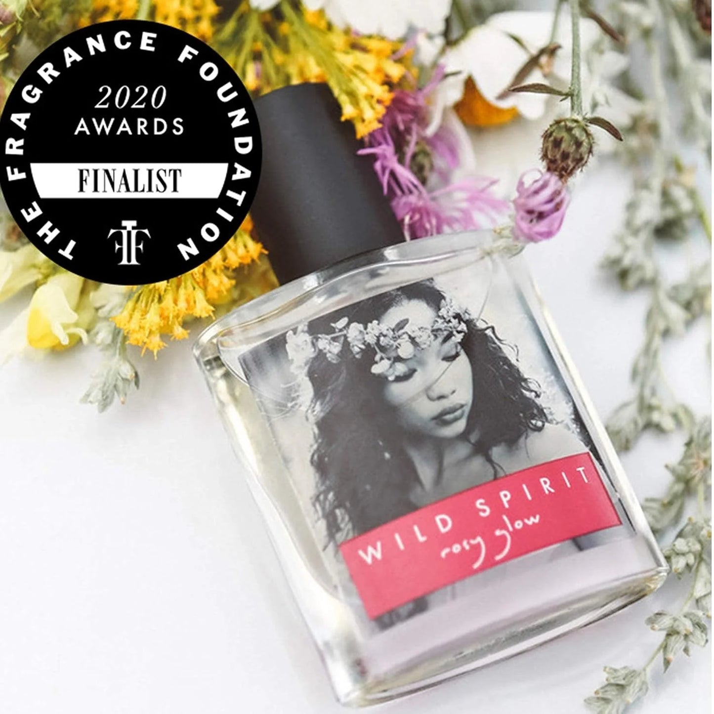 Wild Spirit Rosy Glow Eau De Parfum Spray | Juicy, Floral, Cruelty-Free Fragrance for Women, 1 Fl Oz/1.0 Fl Oz