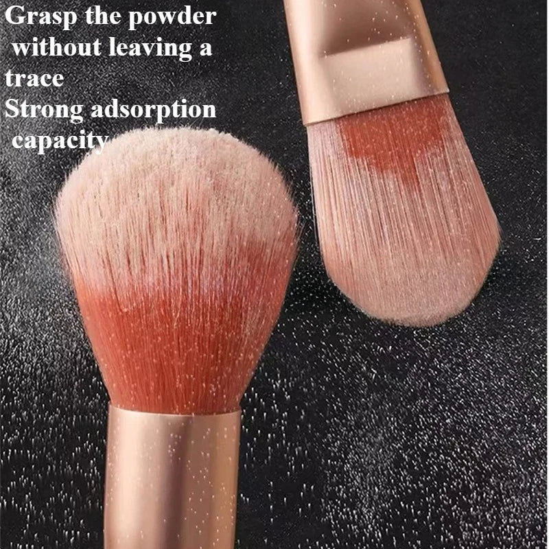 8Pcs Eyeshadow Portable Makeup Brushes Set Soft Fluffy Brushes Blush Powder Shadow Foundation Blending Concealer Make up Tool