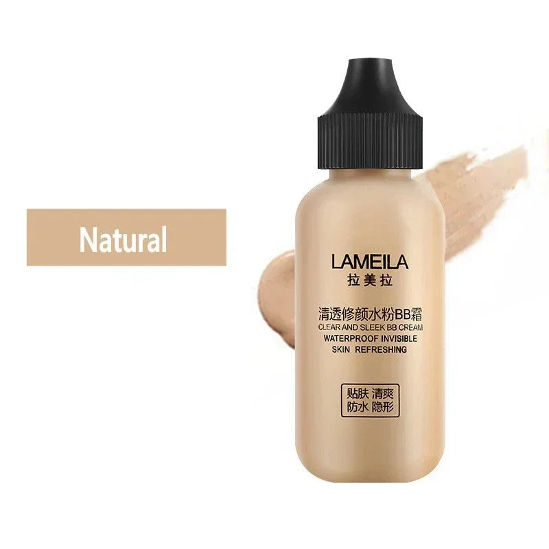 Light Silky Matte Liquid Foundation Long Lasting Oil-Control Face Foundation Full Coverage Concealer Waterproof Contour Makeup