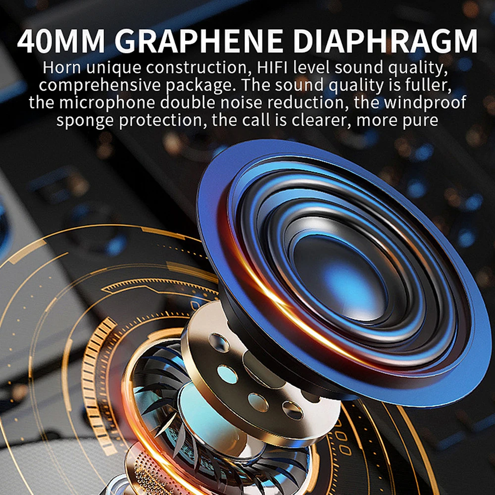 Y10 Bluetooth Motorcycle Helmet Headset Wireless IPX6 Waterproof Noice Reduction Earphone Super Long Standby Handsfree Headphone