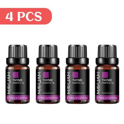 10ML Myrrh Camphor Thyme Vetiver Cypress Cajeput Essential Oil for Humidifier Diffuser Burner Making Scented Candle