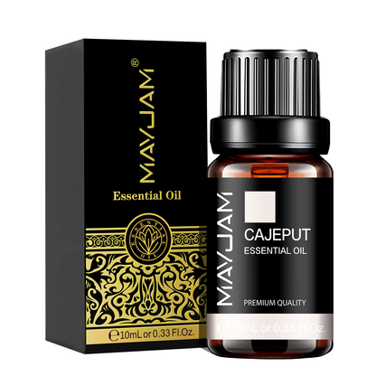 10ML Myrrh Camphor Thyme Vetiver Cypress Cajeput Essential Oil for Humidifier Diffuser Burner Making Scented Candle