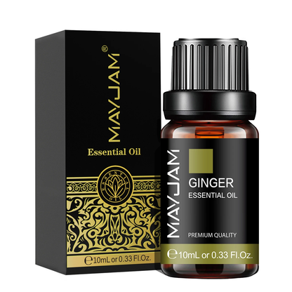 10ML Myrrh Camphor Thyme Vetiver Cypress Cajeput Essential Oil for Humidifier Diffuser Burner Making Scented Candle