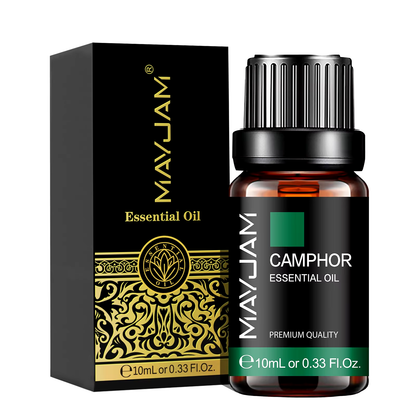 10ML Myrrh Camphor Thyme Vetiver Cypress Cajeput Essential Oil for Humidifier Diffuser Burner Making Scented Candle