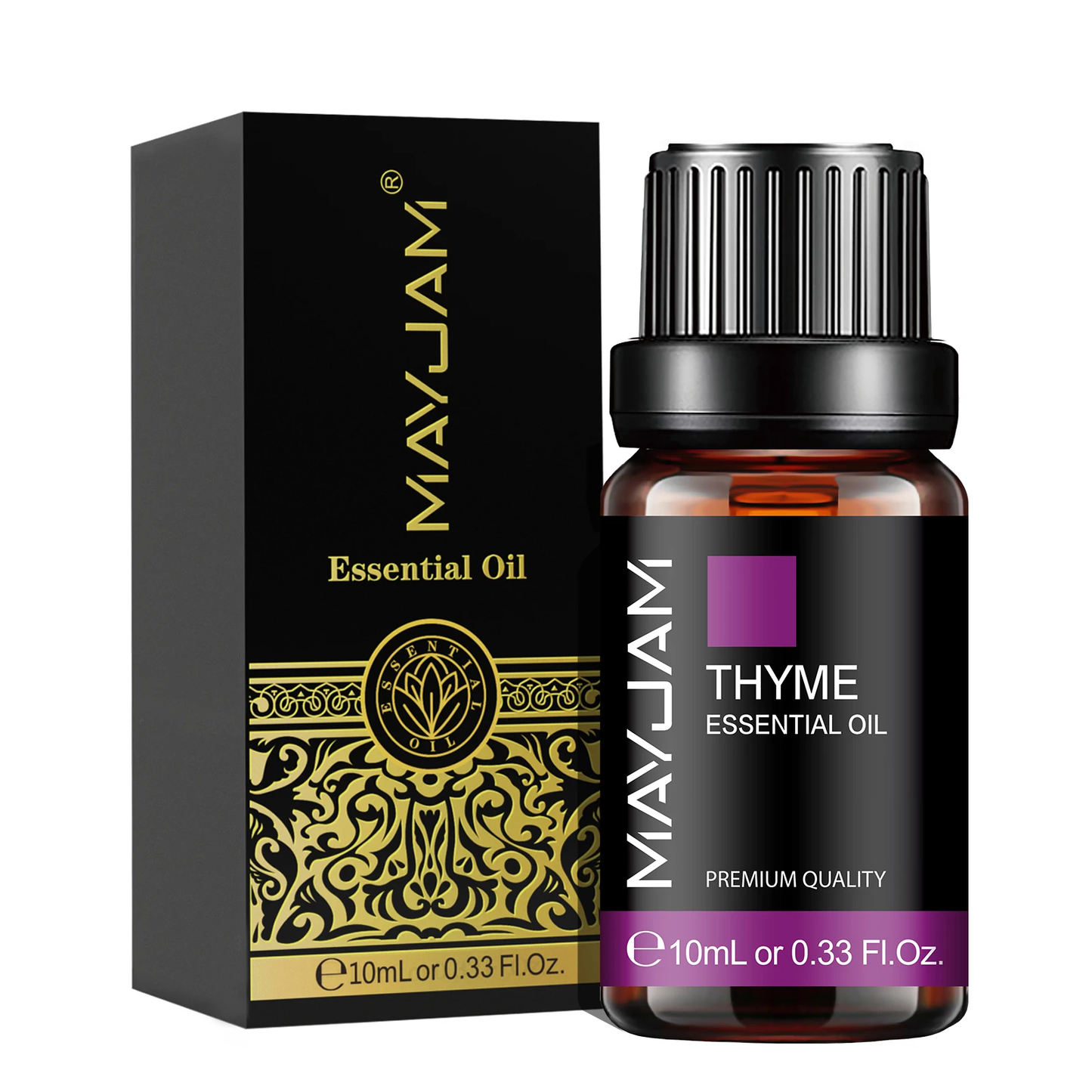 10ML Myrrh Camphor Thyme Vetiver Cypress Cajeput Essential Oil for Humidifier Diffuser Burner Making Scented Candle