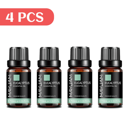 10ML Myrrh Camphor Thyme Vetiver Cypress Cajeput Essential Oil for Humidifier Diffuser Burner Making Scented Candle