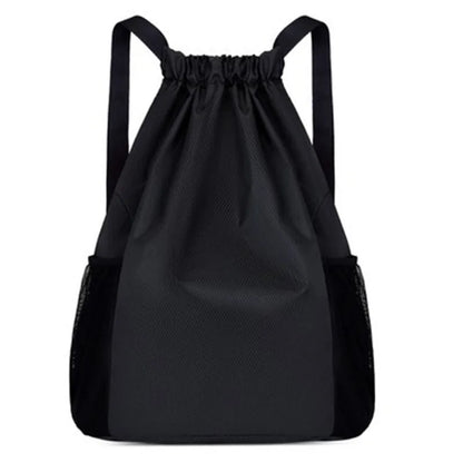 Men/Women Drawstring Pocket Backpack 2023 New Nylon Waterproof Backpack Large Capacity Drawstring Travel Bag Fitness Sports Bag