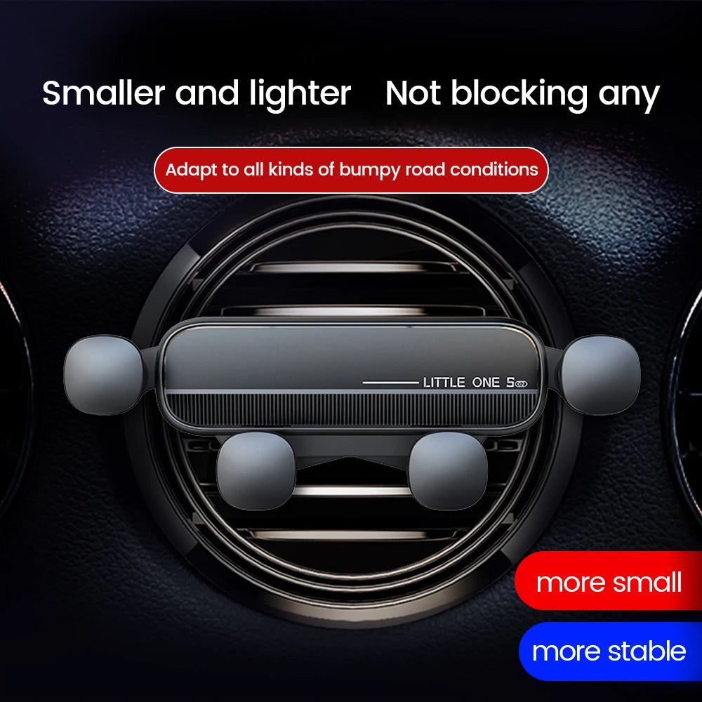 Gravity Car Phone Holder Air Vent Mount Cell Phone Holder In-Car Mobile Support for Mobile Phone Universal GPS Stand New Upgrade