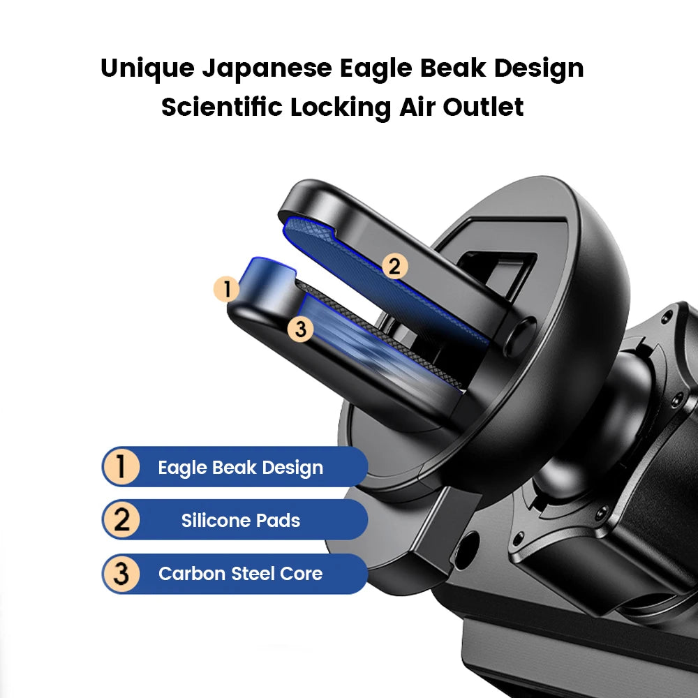 Gravity Car Phone Holder Air Vent Mount Cell Phone Holder In-Car Mobile Support for Mobile Phone Universal GPS Stand New Upgrade