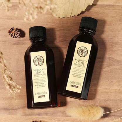 New Morocco Argan Oil Hair Care Keratin Nourishing Non-Greasy Plant-Extracted Ingredient Multi-Functional Essential 60Ml