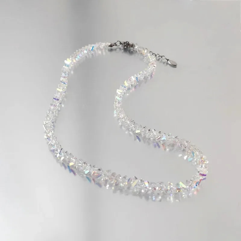 2025 New Women'S Pearl Necklace Kpop Gold Color Beads Pendant Necklaces Goth Double Layer Chain Choker for Women Fashion Jewelry