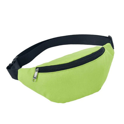 Belt Pouch for Men Women Fanny Waist Bag Pack Waterproof Running Belly Banana Male Ladies Kangaroo Bum Hip Sports Waistbag Side
