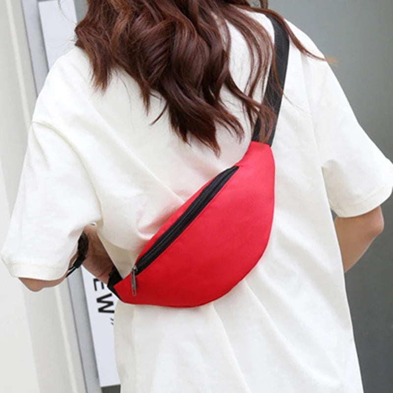 Belt Pouch for Men Women Fanny Waist Bag Pack Waterproof Running Belly Banana Male Ladies Kangaroo Bum Hip Sports Waistbag Side