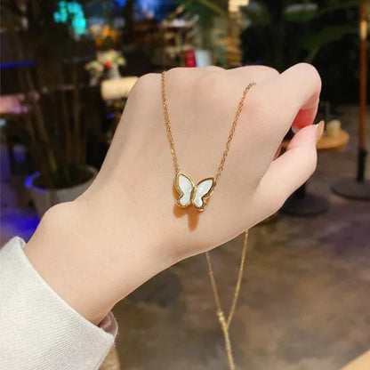2025 New Women'S Pearl Necklace Kpop Gold Color Beads Pendant Necklaces Goth Double Layer Chain Choker for Women Fashion Jewelry
