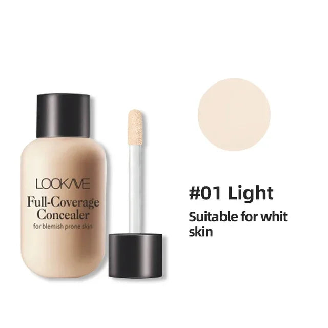 Light Silky Matte Liquid Foundation Long Lasting Oil-Control Face Foundation Full Coverage Concealer Waterproof Contour Makeup