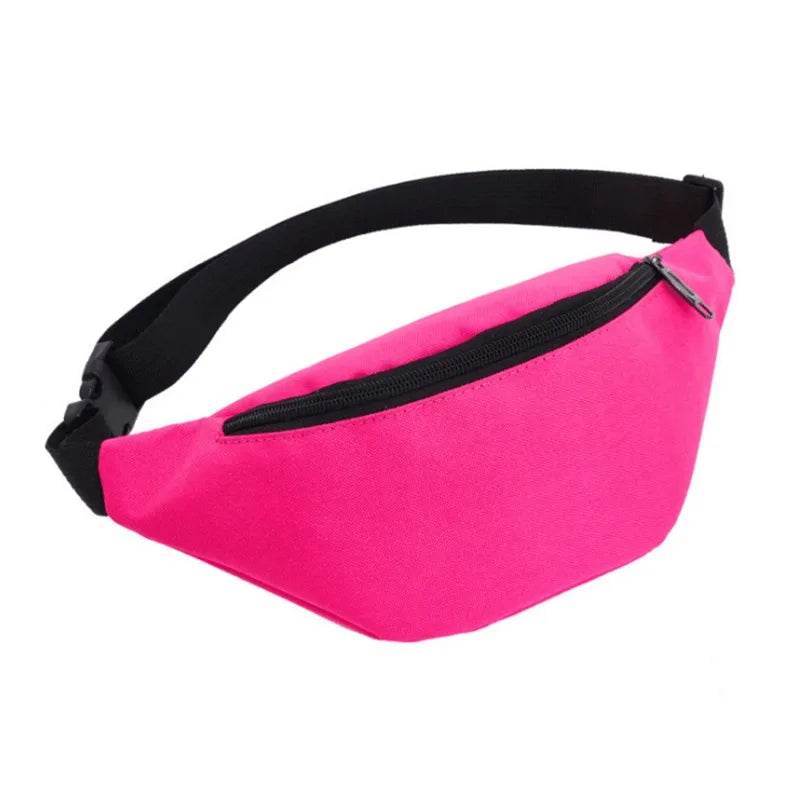 Belt Pouch for Men Women Fanny Waist Bag Pack Waterproof Running Belly Banana Male Ladies Kangaroo Bum Hip Sports Waistbag Side