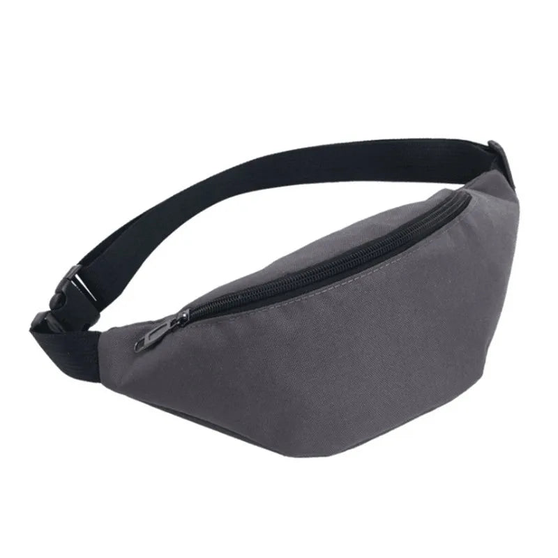 Belt Pouch for Men Women Fanny Waist Bag Pack Waterproof Running Belly Banana Male Ladies Kangaroo Bum Hip Sports Waistbag Side