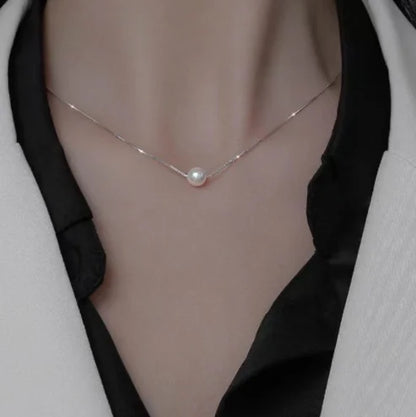 2025 New Women'S Pearl Necklace Kpop Gold Color Beads Pendant Necklaces Goth Double Layer Chain Choker for Women Fashion Jewelry