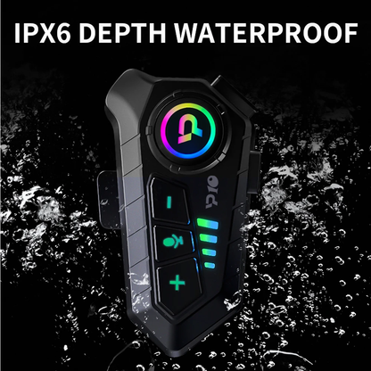 Y10 Bluetooth Motorcycle Helmet Headset Wireless IPX6 Waterproof Noice Reduction Earphone Super Long Standby Handsfree Headphone