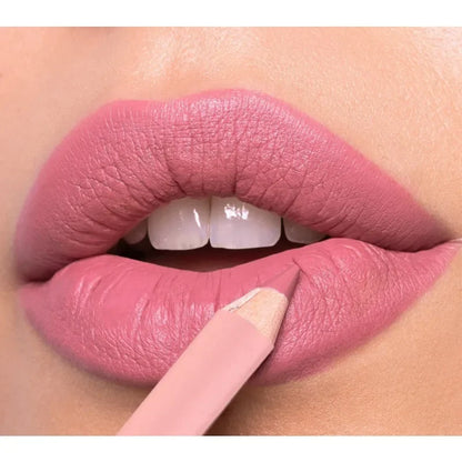 12New Color Matte Lipliner Pencil Waterproof Plumping Stain Lipstick Natural Nude Pink Lip Liner Pro Outline Lips Contour Makeup