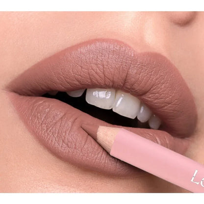 12New Color Matte Lipliner Pencil Waterproof Plumping Stain Lipstick Natural Nude Pink Lip Liner Pro Outline Lips Contour Makeup